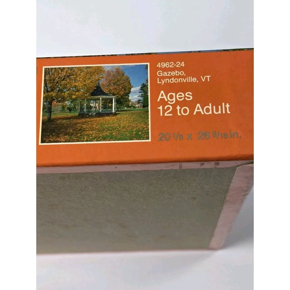 Milton‎ Bradlley Puzzle 1000 Pcs. NEVER OPENED 4962-24 Gazebo-Lyndonville, VT